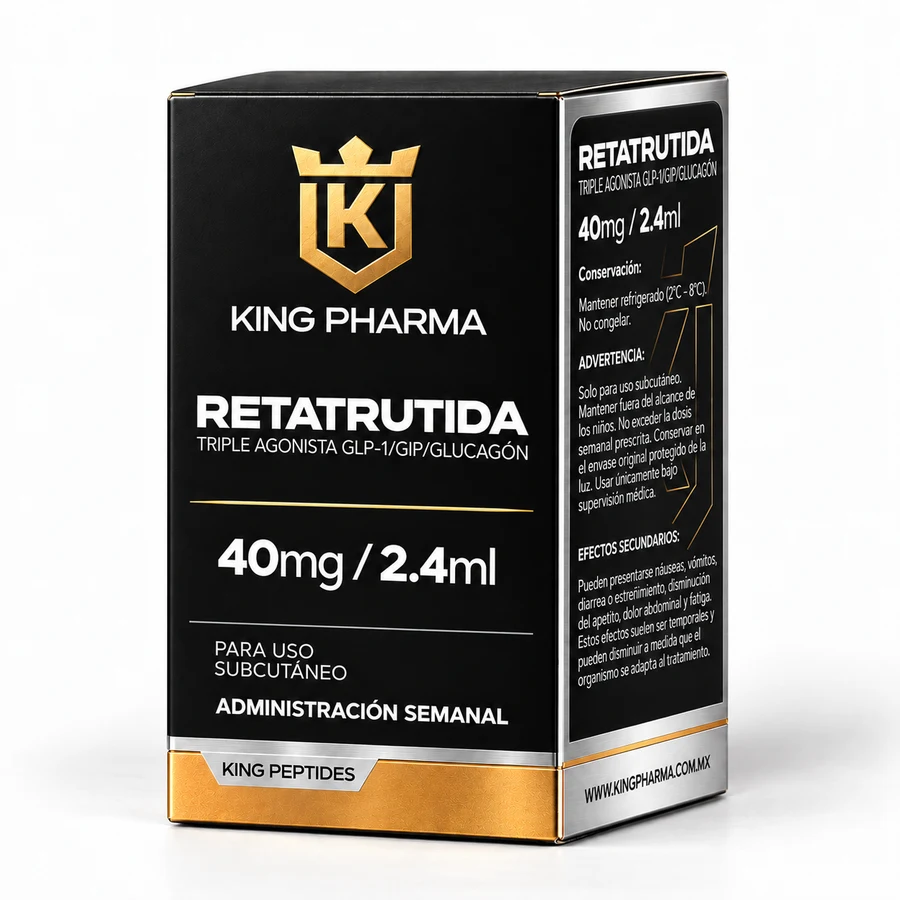 Retatrutida 40 mg / 2.4 ml · Líquido multidosis MD