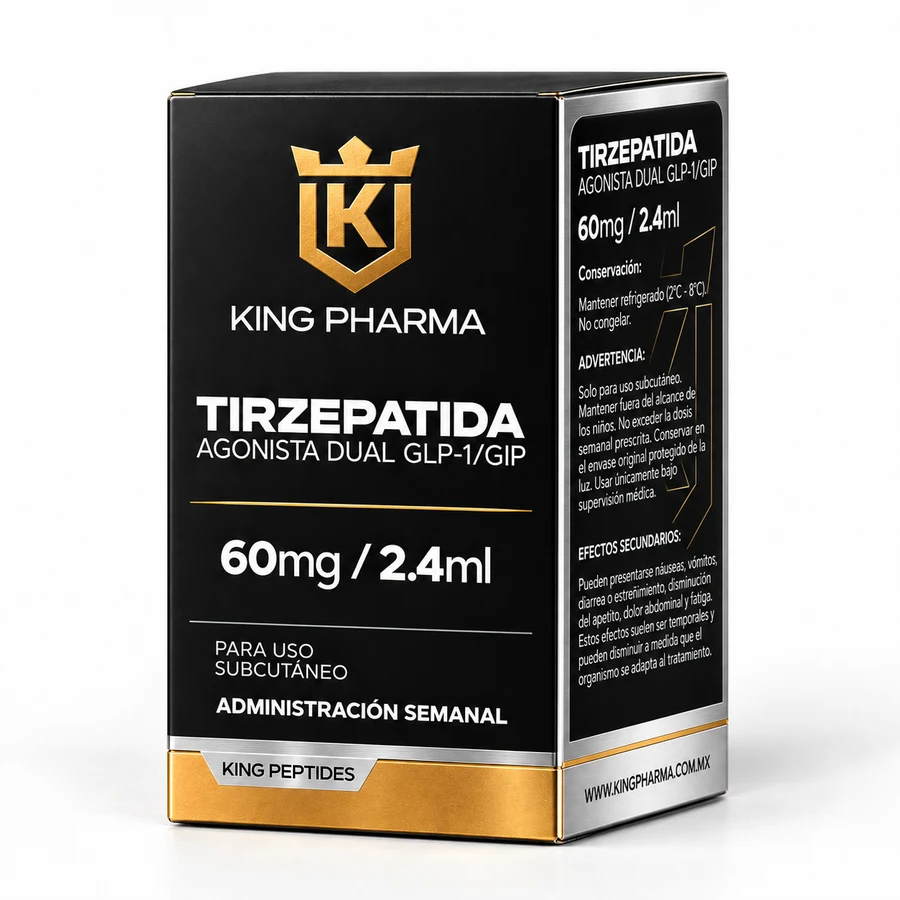Tirzepatida 60 mg / 2.4 ml · Líquido multidosis MD